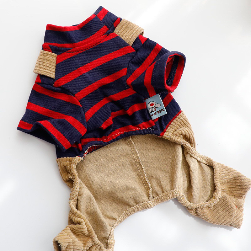 Mongi bear stripe korea jumper