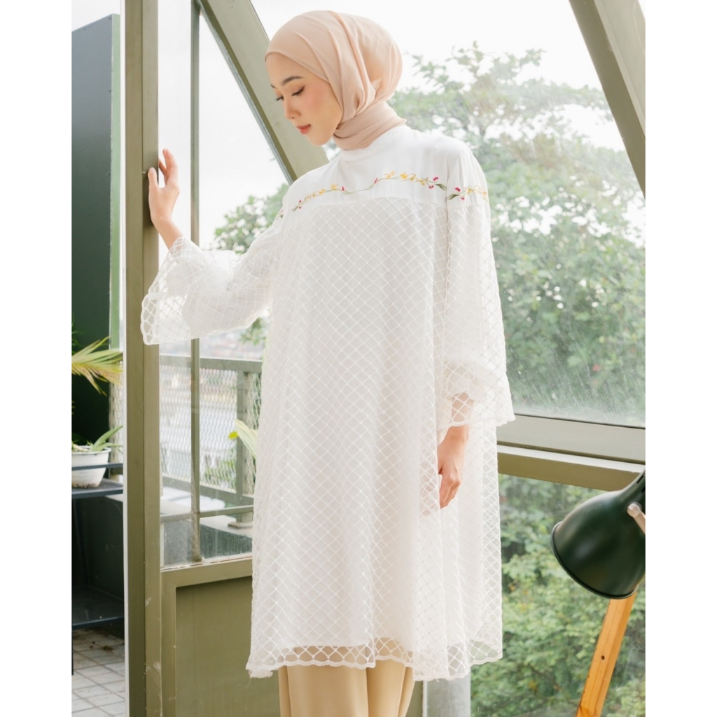 Myrubylicious OMEDIA TUNIC | TUNIC | TUNIC WANITA | TUNIC LENGAN PANJANG  | TUNIC RAYON | TUNIC BROCADE