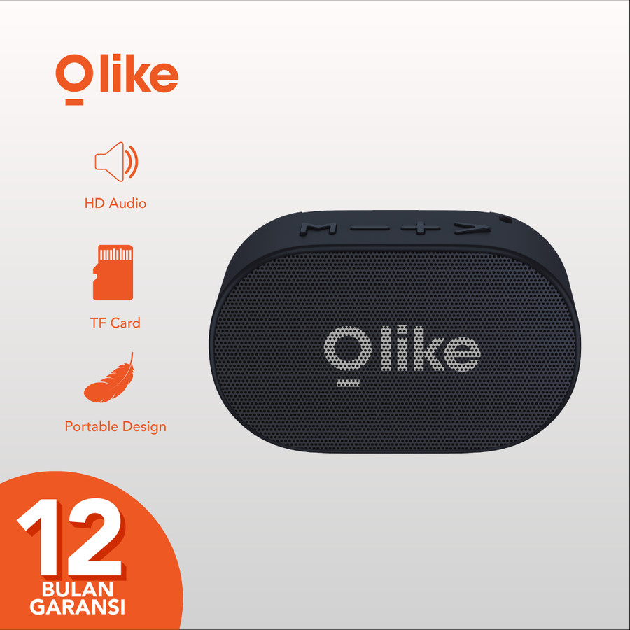 Olike OBS-400 Portable Bluetooth Wireless Speaker Full HD Micro SD