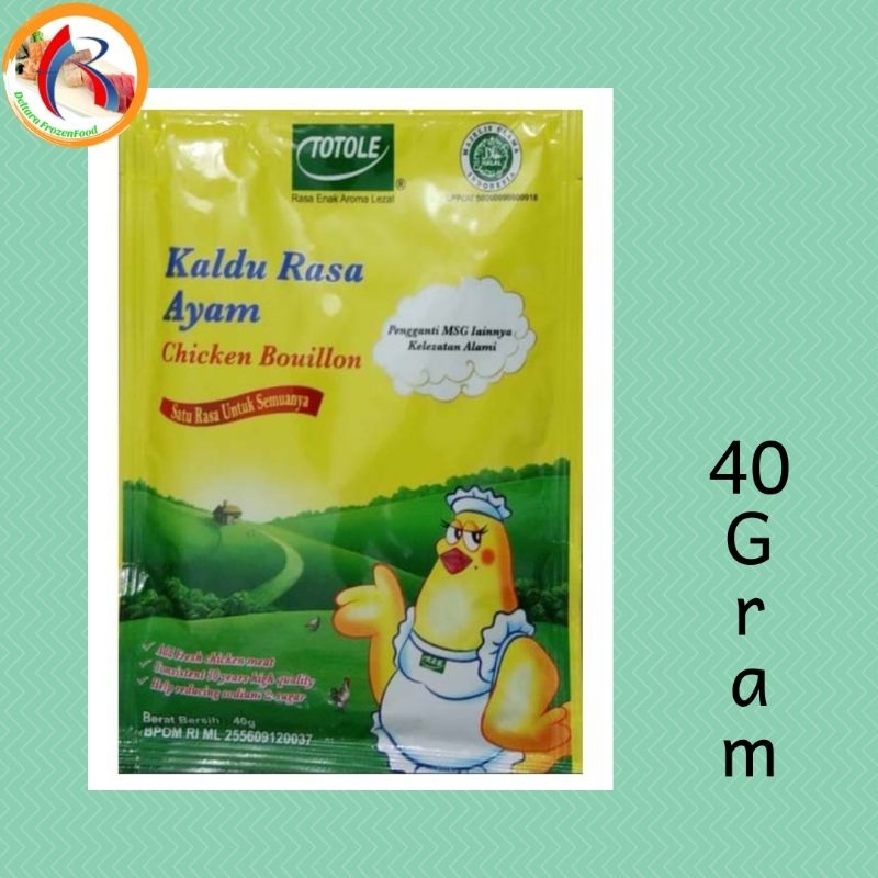 

Totole Kaldu rasa Ayam 40 gr