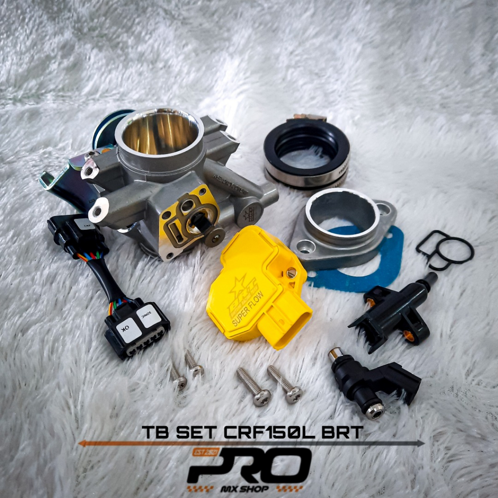 THROTTLE BODY HONDA CRF 150L BRT TB SET CRF 150L BRT RACING PORTING SERIES