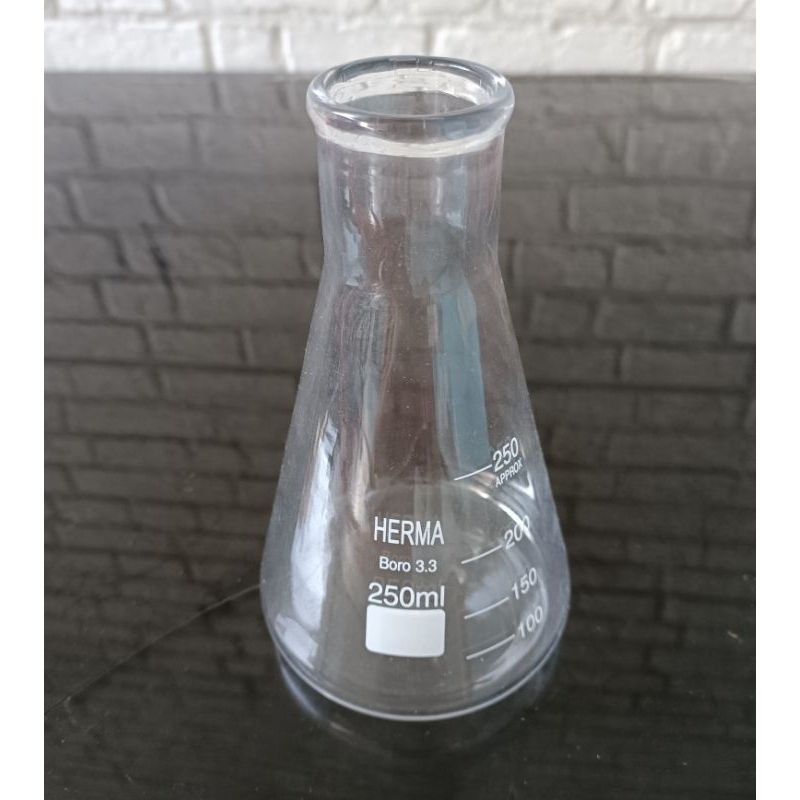 Herma Erlenmeyer 250ml Labu Erlenmeyer