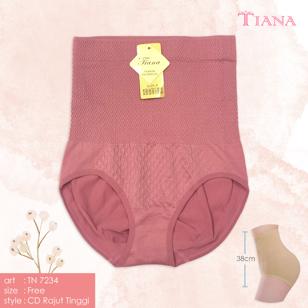 TIANA | Celana Dalam Korset Wanita RAJUT / CD Korset Wanita Rajut / EXTRA SOFT / art TN 7234