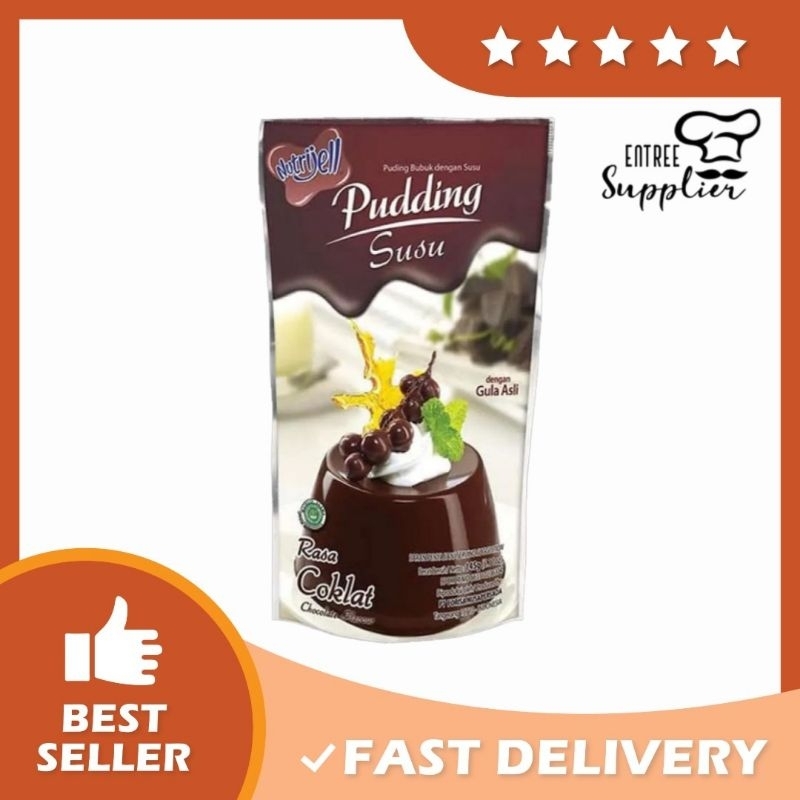 

NUTRIJELL Pudding Susu Cokelat 145gr