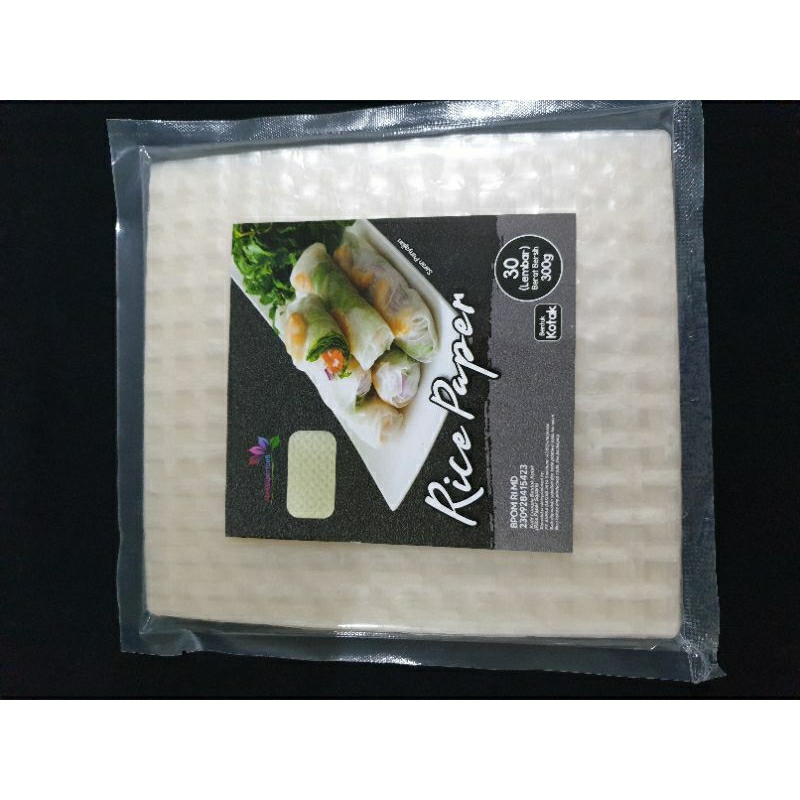 

Rice Paper kotak 300gr/ Banh Trang High Quality Rice Paper / Kulit Lumpia