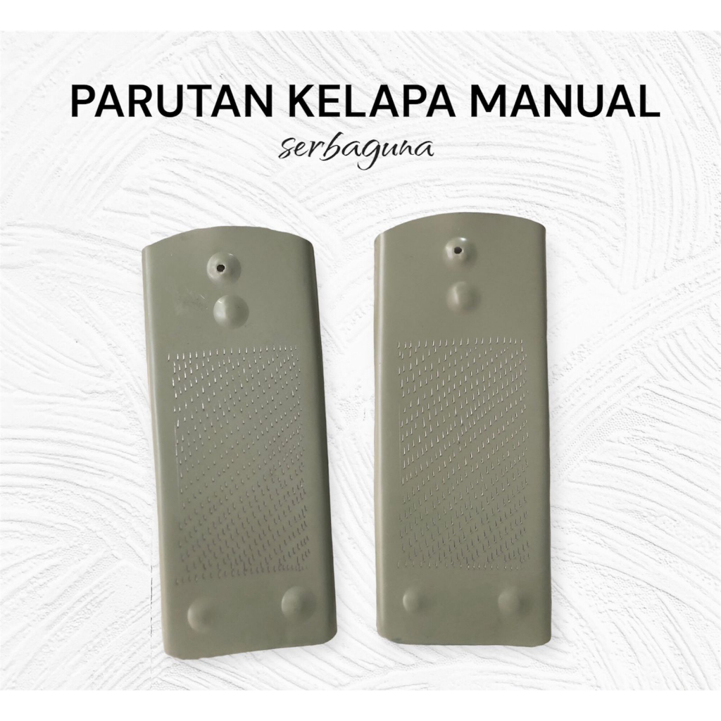 PARUTAN KELAPA MANUAL - SERBAGUNA- BAHAN STAINLESS STEEL - HARGA GROSIR