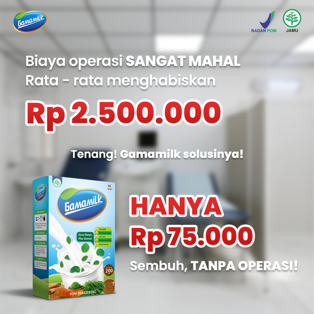 GAMAMILK SUSU ETAWA PREMIUM TERBAIK ATASI NYERI SENDI DAN TULANG 100% ORI