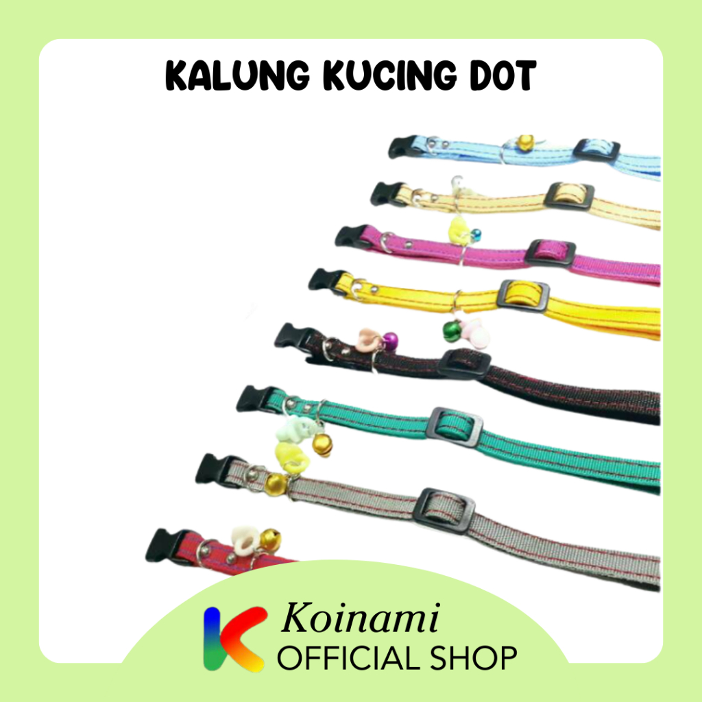 KALUNG KUCING DOT / Collar / kalung anjing / edoth