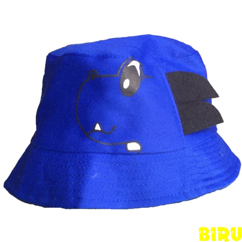 COD-Topi Bucket Anak Laki-laki / Perempuan Gambar Kartun Dinosaurus / BUCKET DINO