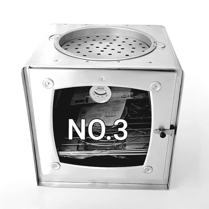 [DK] Oven Kompor Gas Hock Tangkring Zinc Alumunium No 3 atas arang Kue Susun
