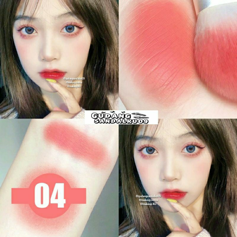 COD Blusher Blush On Palette Matte Anti Air dan Tahan Lama