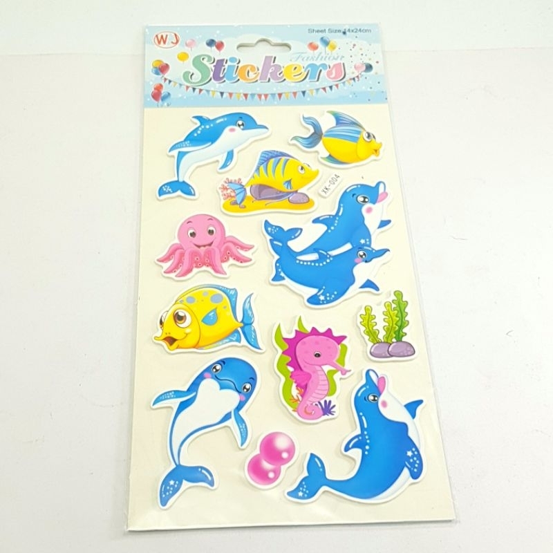

Sticker Sponge motif Ikan Lumba-Lumba XK-004