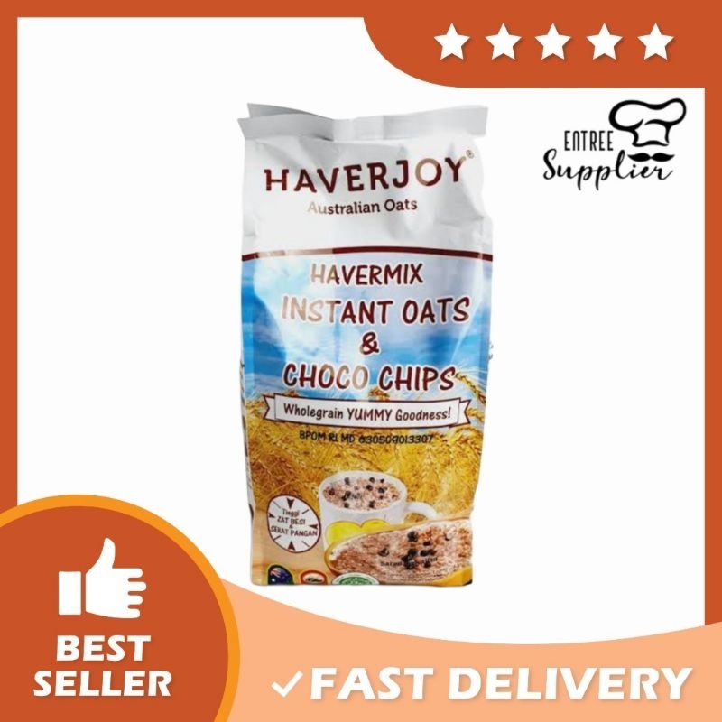 

HAVERJOY HAVERMIX INSTANT OATS & CHOCO CHIPS AUSTRALIAN OATS 500gr