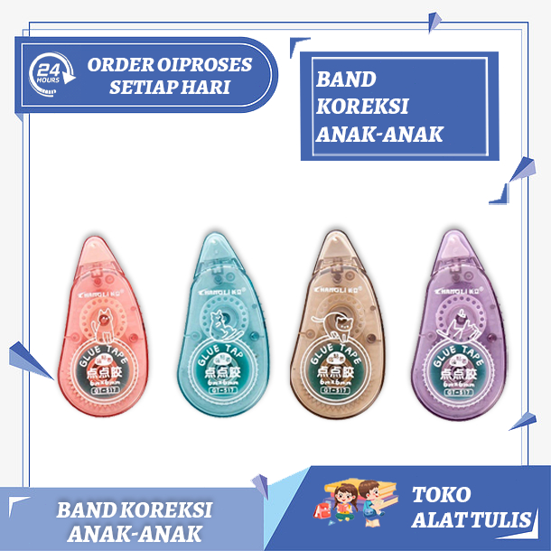 

Korek Tinta Lucu Murah dan Terjangkau 6mm x 6m - Cocok untuk Anak-Anak di Atas 6 Tahun!