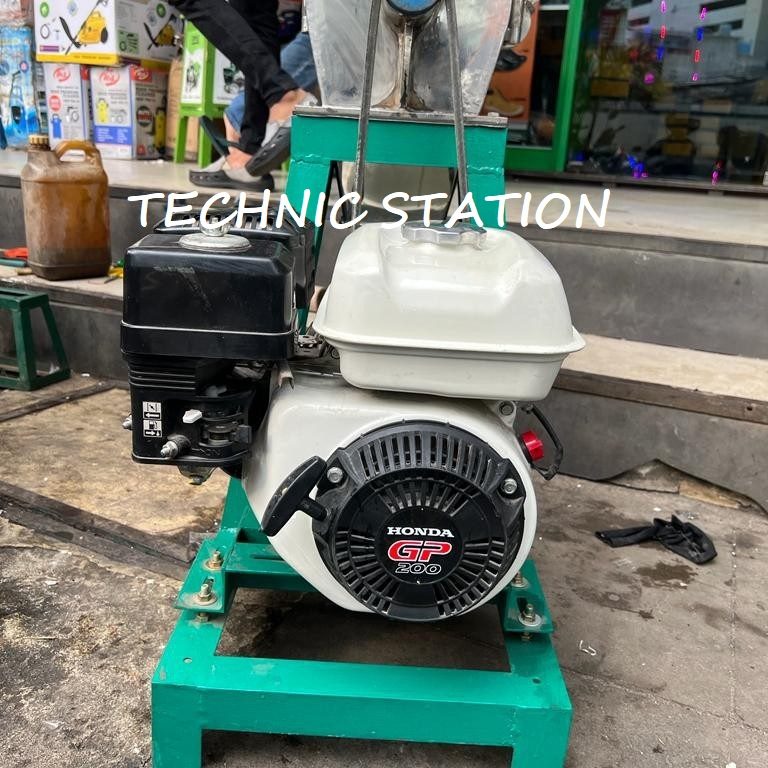 Mesin Gilingan Tepung Stainless FFC 15+ HONDA GP200 6.5HP
