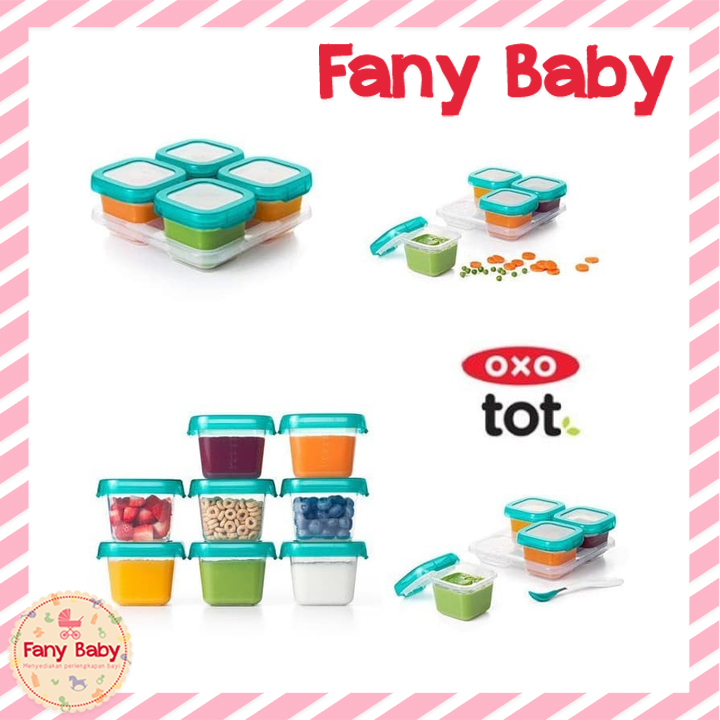 OXO TOT BABY BLOCKS FREZER STORAGE CONTAINER 4OZ 120ML