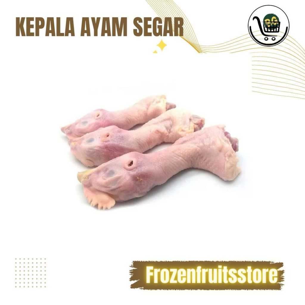 

Kepala ayam segar, kepala ayam, kepala ayam bersih
