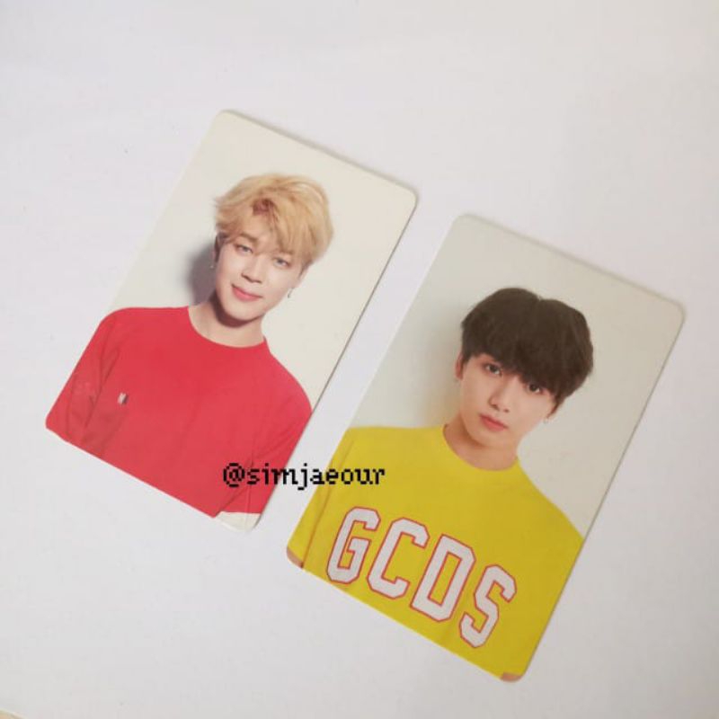 bts jimin love yourself her v photocard