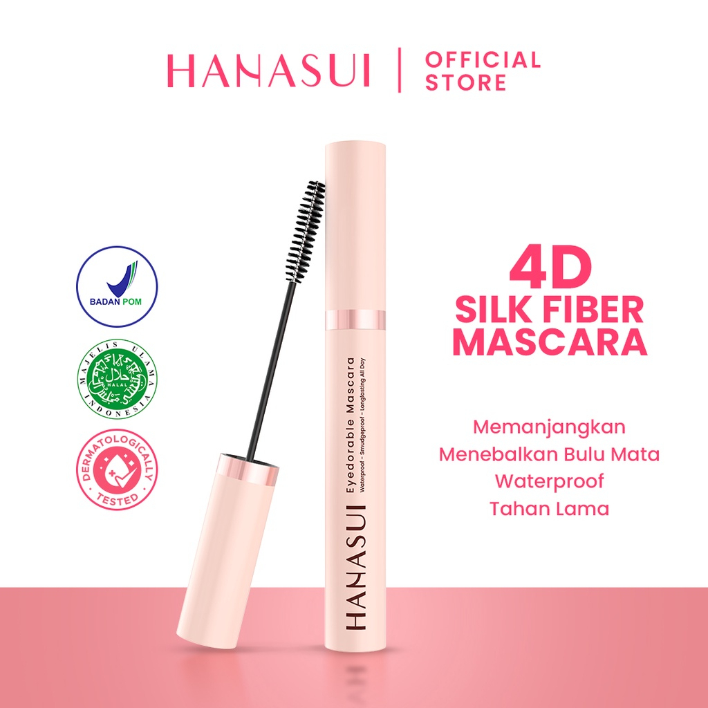 (RM) Hanasui Eyedorable Mascara - HANASUI MASCARA - MASCARA MATA HANASUI BPOM