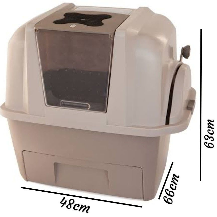 Catit SMARTSIFT Easy Cleaning Litter Box - Toilet Kucing Otomatis / Bak Pasir Kucing Besar