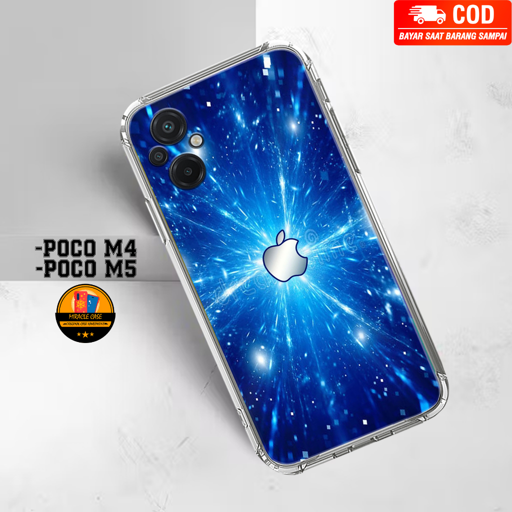 Case POCO M4 / POCO M5 - Casing POCO M4 / POCO M5 Terbaru 2023 MIRACLE CASE [ MARBEL ] Silikon POCO 