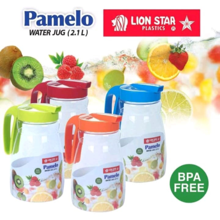 Teko Air Minum K-36 Pamelo Water Jug 2.1 Litres Lion Star