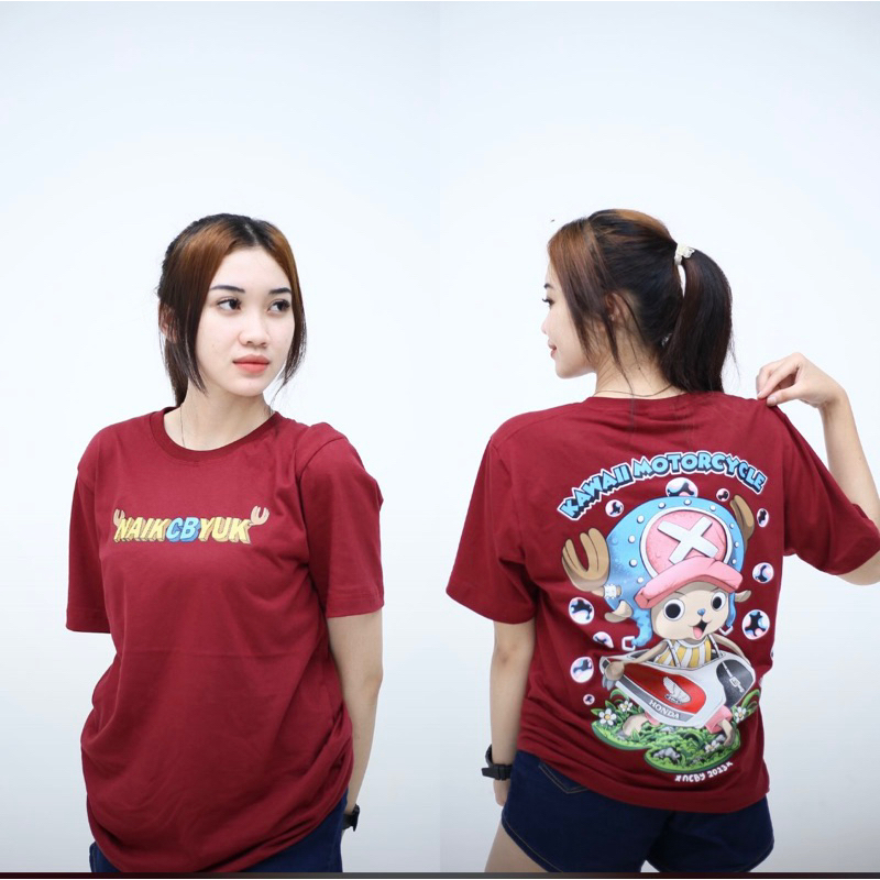 KAOS NAIK CB YUK TERBARU/KAWAII MOTORCYCLE/PRE ORDER