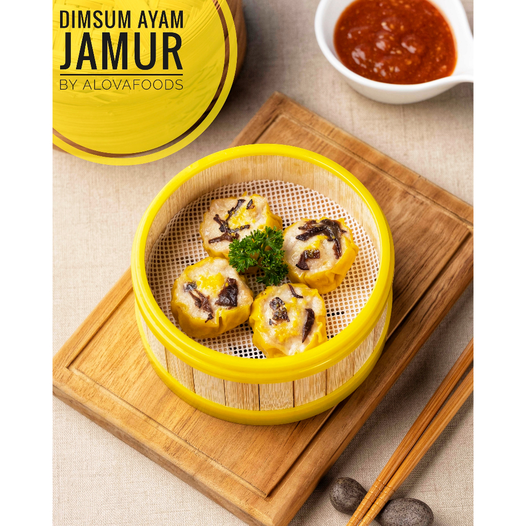 

Dimsum ayam jamur isi 10 pcs