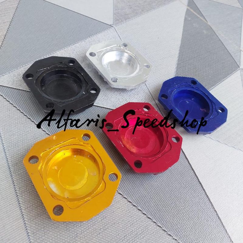 Tutup silinder head honda bebek supra grand legenda prima star impressa Tutup cover kop head silinder cilinder honda grand supra prima impressa star legenda bahan almunium warna lengkap