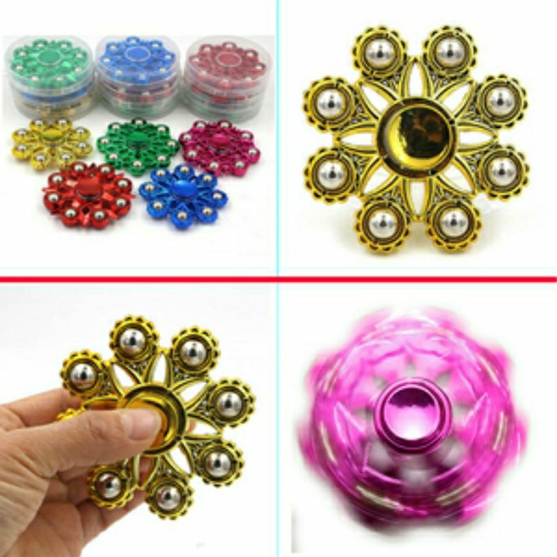 mainan spinner besi metalik / spiner murah / mainan anak murah