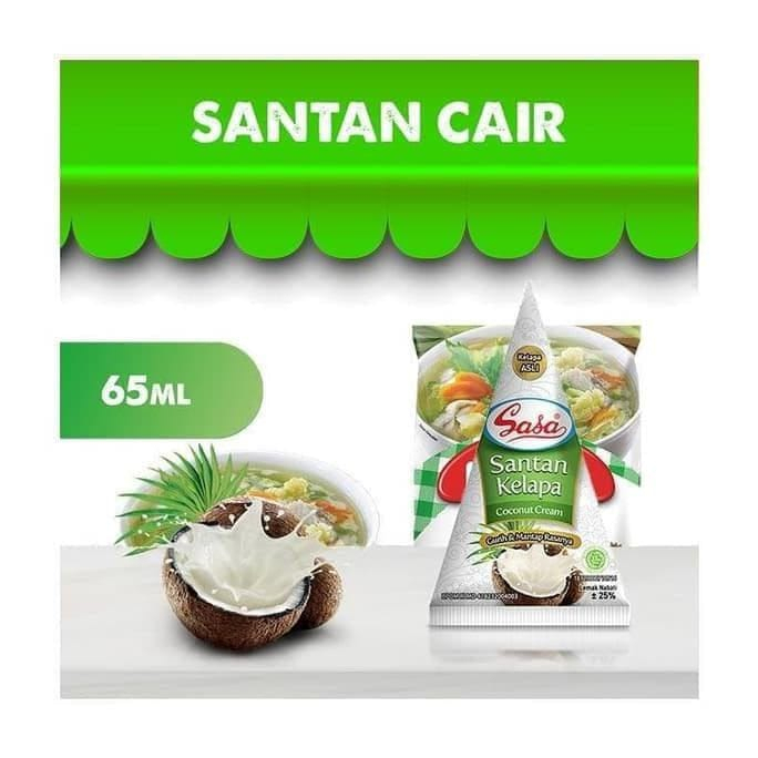

Sasa santan cair 65 ml santen