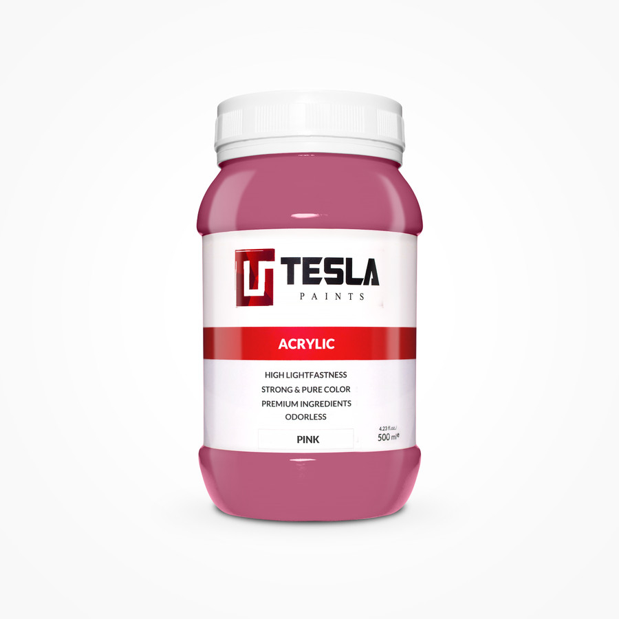 

Tesla Paints 500ml cat akrilik - acrylic paints (Varian 2)