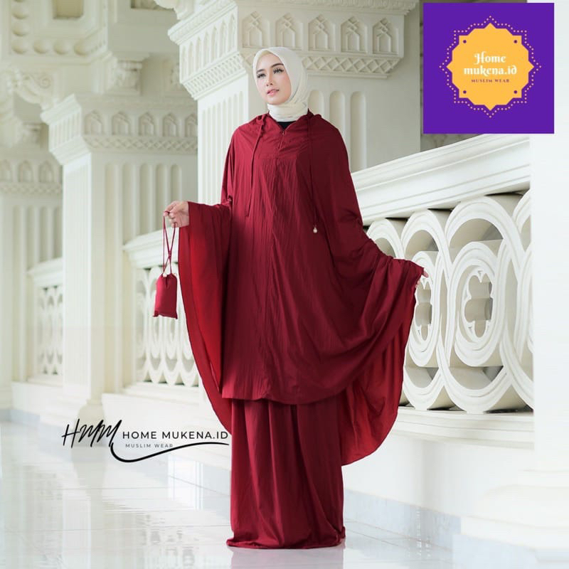 Mukena Travel Size Mini polos