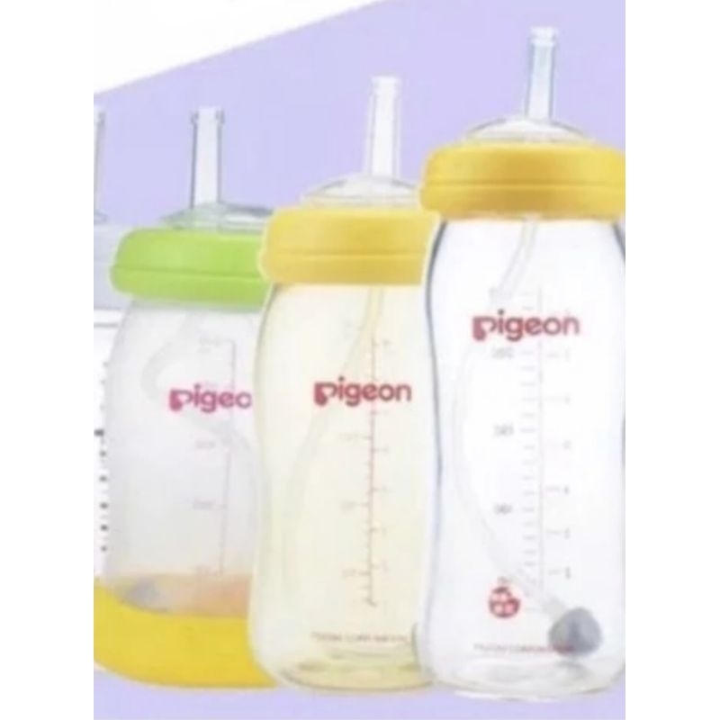 Straw Replacer Pigeon Wideneck / Dot Sedotan Pengganti Nipple untuk Botol Susu Pigeon Wide neck / Sedotan Pigeon Wideneck / Sedotan Pengganti Dot