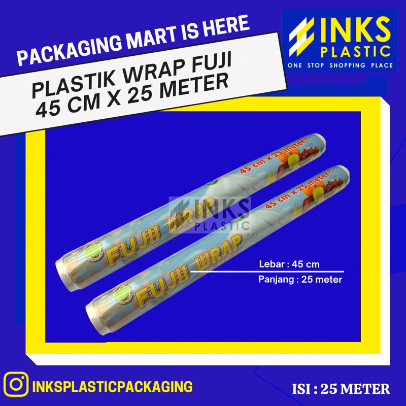 PLASTIK WRAP 45 CM ROLL DELCO/PLASTIK WRAPPING PEMBUNGKUS MAKANAN