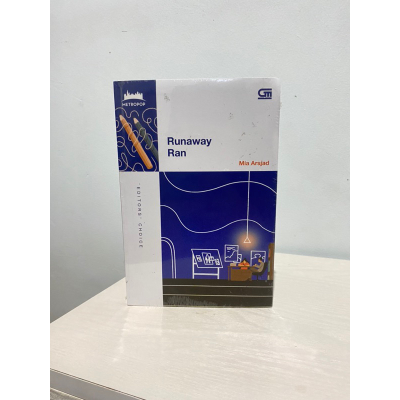 [NEW] Buku Novel Runaway Ran MetroPop Klasik (Cover Baru) - Mia Arsjad