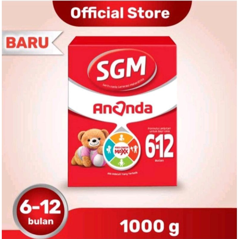 Susu Anak SGM Ananda 2 6-12 bulan