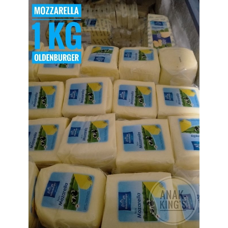 

Keju Mozzarella Oldenburger 1 kg
