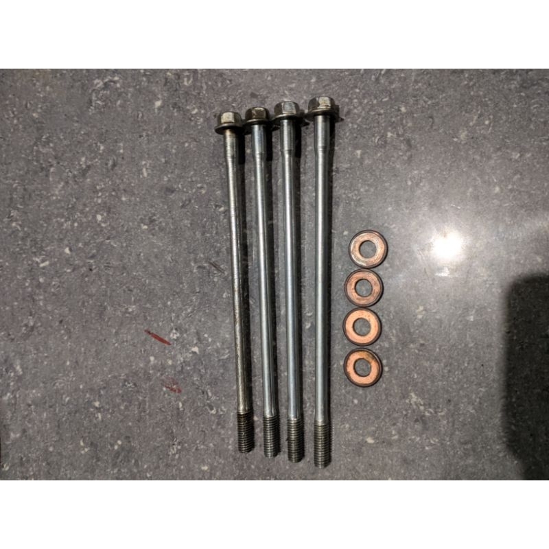 Baut tusuk sate jupiter mx135 ori std copotan motor (BEKAS)