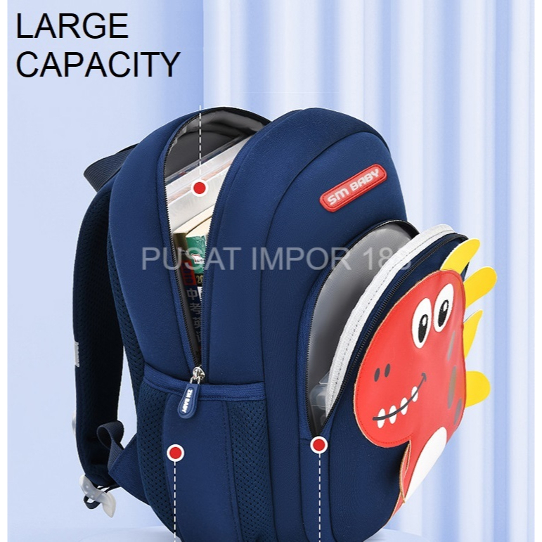 DRAB3007 Tas TK / Tas Sekolah Impor / Tas Playgroup Impor