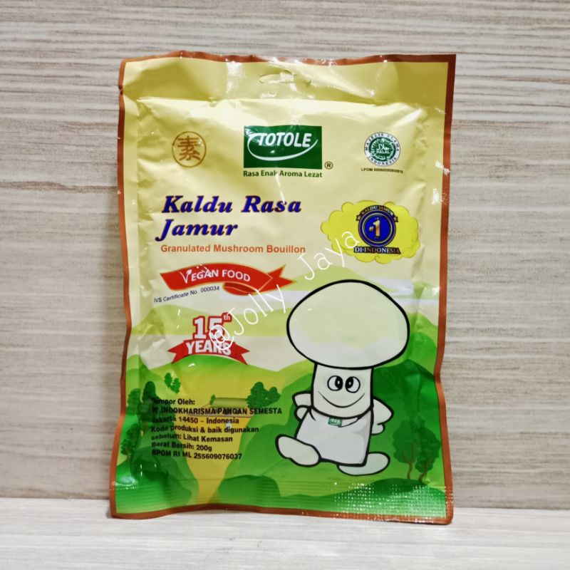 

Totole Kaldu Jamur 200gr
