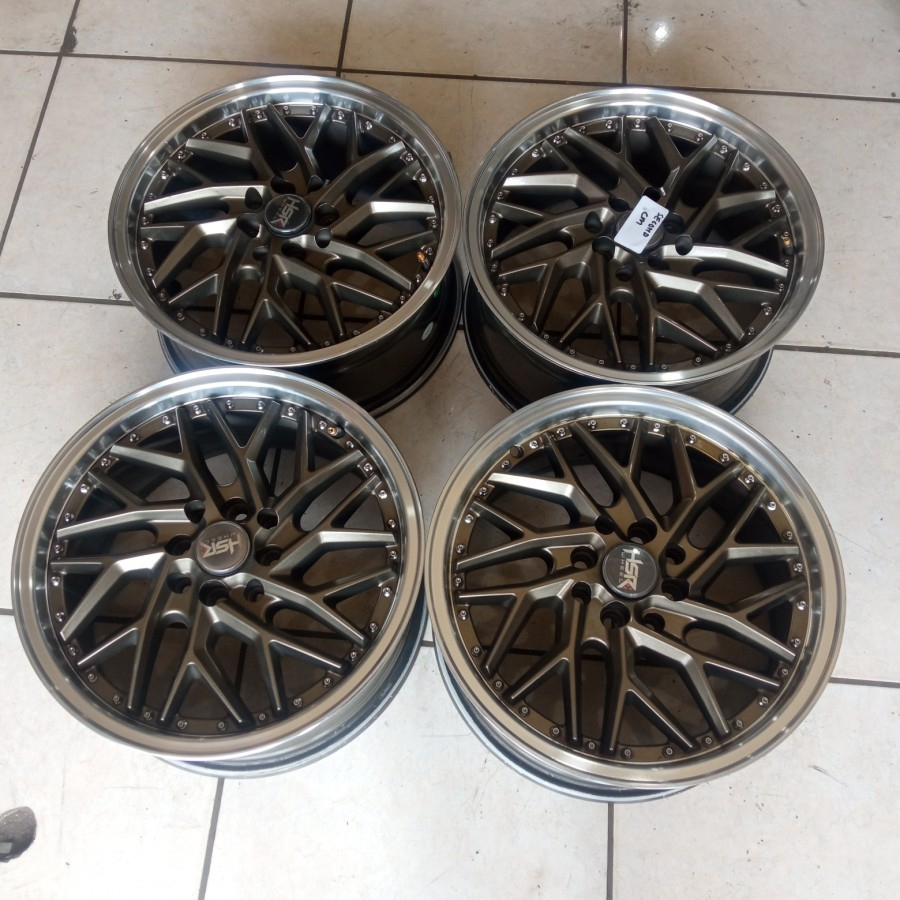 Velg Mobil Bekas Ring 16 SEPULU HSR R16 Lebar 7 Lubang 4 ET 40