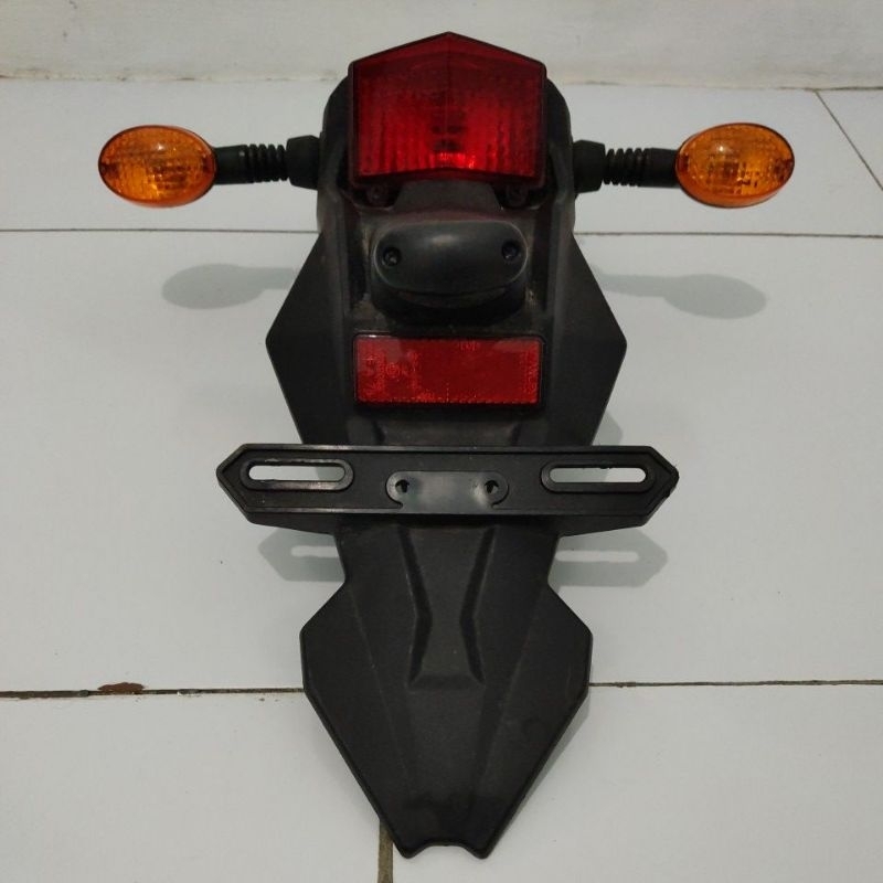 Spakbor Belakang KLX BF, Dtracker New Ori Set Stoplamp
