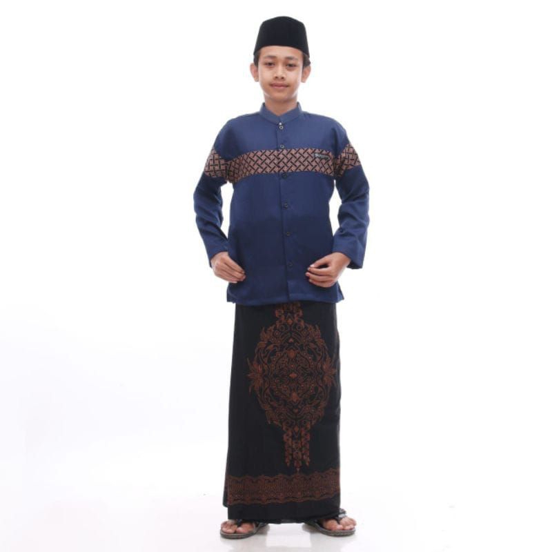 BAJU KOKO ANAK KOBATA KURTA REMAJA MOTIF BATIK// KOKO ANAK//KURTA REMAJA16 17 18