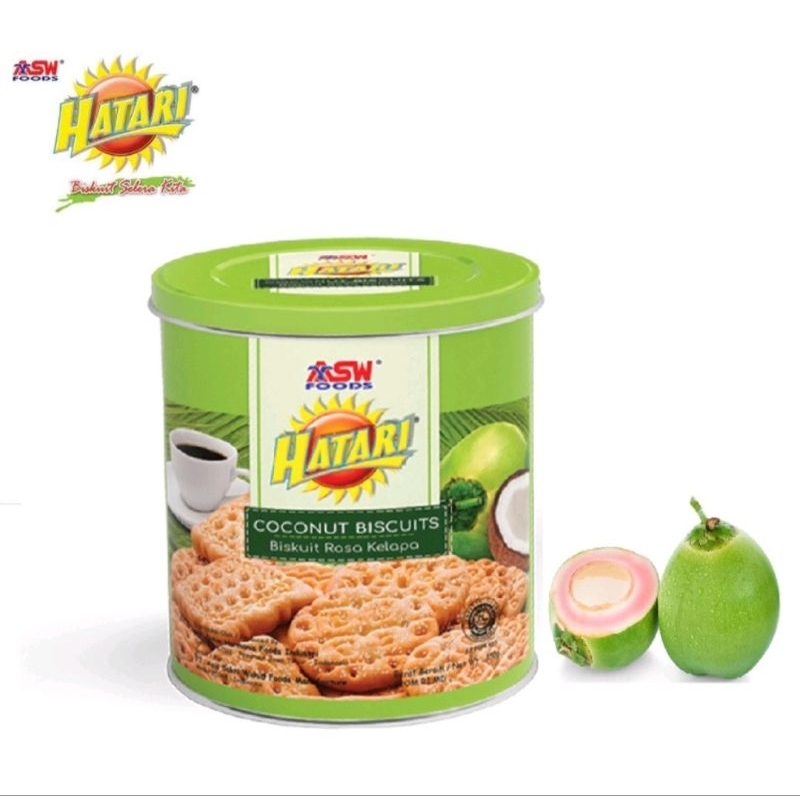 

HATARI Coconut Biscuit 325 gram kue lebaran kue kering kue murah lebaran