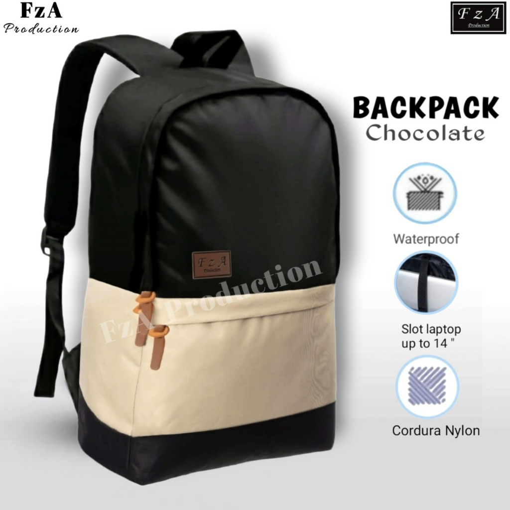 FzA Official - Tas Ransel Distro Original Casual pria Wanita / Tas Ransel Laptop / Backpack Sekolah Kuliah Distro Original Tas Punggung Laptop - CCRC