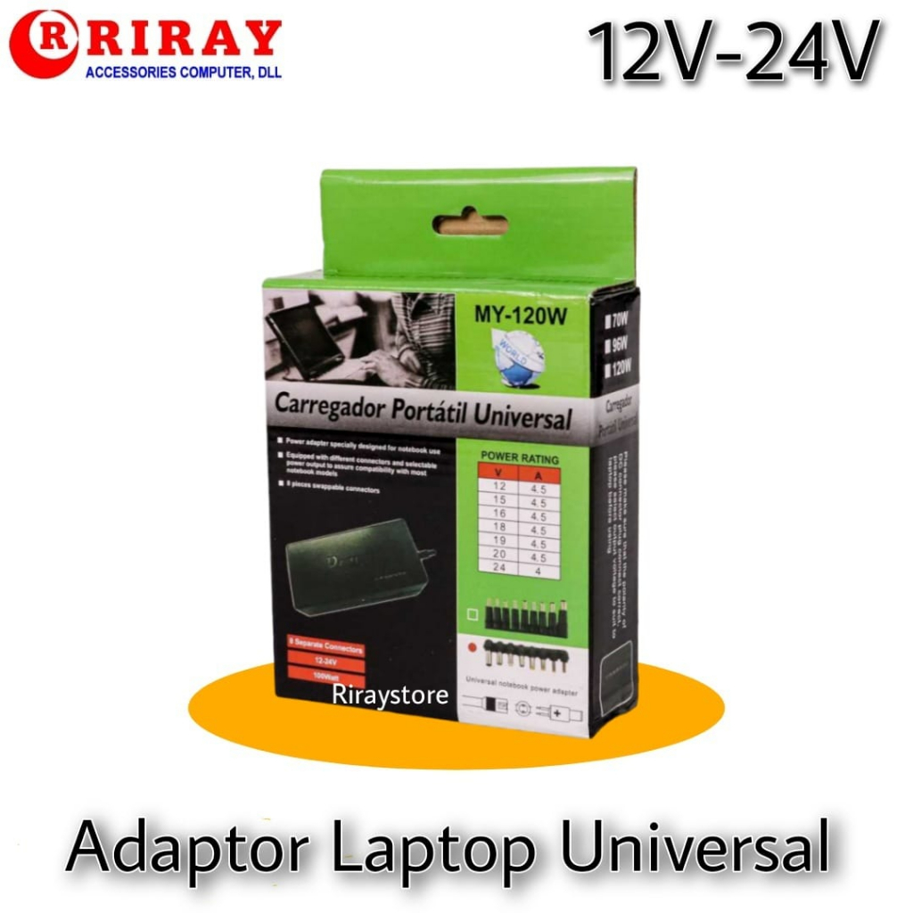 Power Adaptor Charger Universal For Laptop Notebook