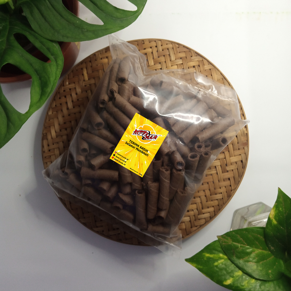 

Wafer Roll/Astor Rasa Coklat Kemasan 250g