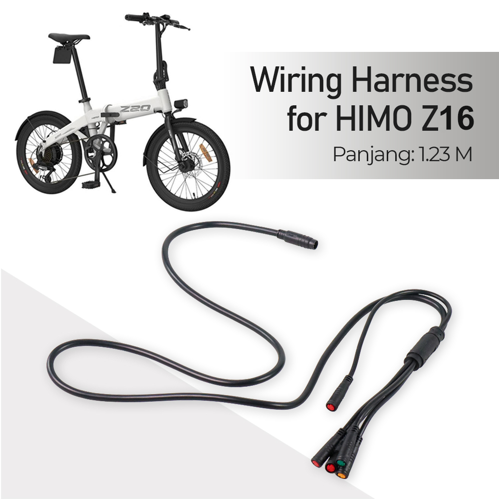 HIMO Spare Part Kabel Bodi Main Harness Wiring Wire 1.23M for HIMO Z16 - Black