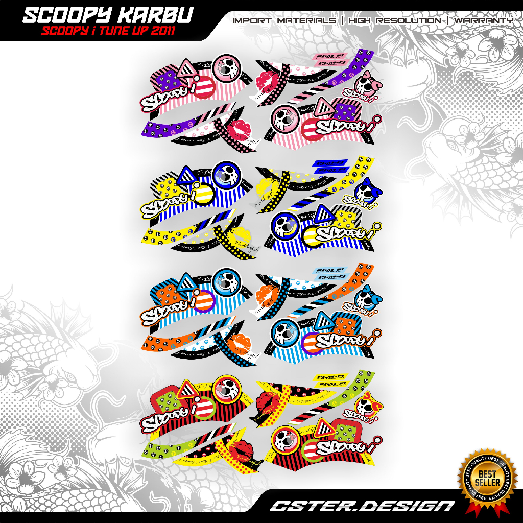 STRIPING SCOOPY KARBU scoopy i tune up 2011